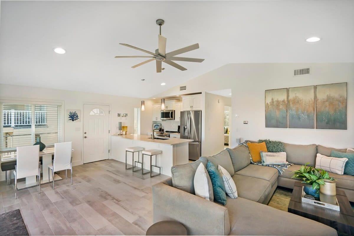 Ocean Views Retreat! Renovated Apt With Beach Bikes! St. Augustine Exteriör bild